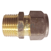 UNION CxM 10mm C x 15mm MI (3/8" x 1/2") BRASS N/O