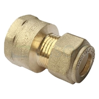 UNION CxF 15mm C x 20mm FI BRASS N/O