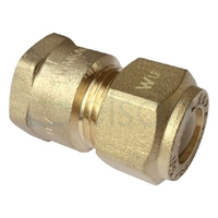 UNION CxF 15mm C x 15mm FI BRASS N/O