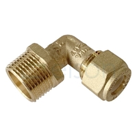 ELBOW CxM 15mm C x 20mm MI BRASS N/O