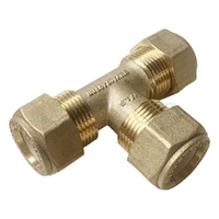 TEE CxCxC 20mmC ALL ENDS BRASS N/O