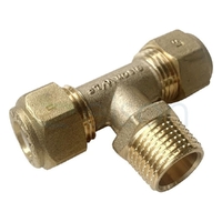 TEE CxCxM 15mm C x 15mm C x 15mm MI BR N/O