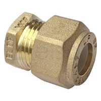STOP END 15mm C BRASS N/O