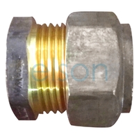 STOP END 20mm C BRASS N/O
