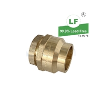 Union Flared Compression C x C, Brass, 25mm FL x 20mm FL (1" x 3/4")