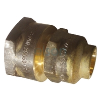 UNION CxF 15mm FL x 20mm FI BRASS
