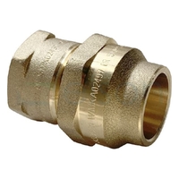 UNION CxF 20mm FL x 15mm FI BRASS