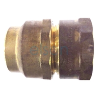 UNION CxF 25mm FL x 25mm FI BRASS