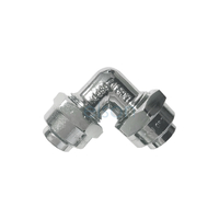 Elbow Flared Compression C x C, Chrome Plated, 20mm FL x 20mm FL (3/4" x 3/4")