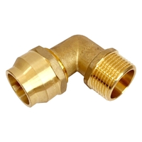 ELBOW CxM 25mm FL x 25mm MI BRASS