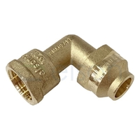 ELBOW CxF 15mm FL x 15mm FI BRASS