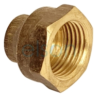 Cap Flared Compression Compression, Brass, 20mm (3/4")
