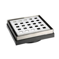 316 Stainless Steel Floor Floor Grate Square 80mm