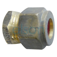 STOP END 15mm C BRASS Copper Olive