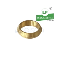 Brass Cone Flared Compression, Brass, 25mm (1")