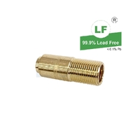 Connector Flared Compression Sweat Suit Binder Test Plug, 1/4" FI x 50MM