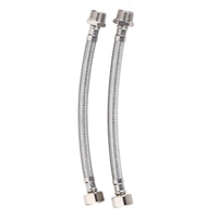 M/F PEX Core Flexible Mixer Hose Extensions S/S