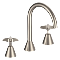 Aurora Star Hob Sink Set - 4 Star - Jumper Valve Brushed Nickel (Lf)