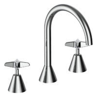 Aurora Star Vanitee Sink Set - 4 Star - Jumper Valve Chrome (Lf)