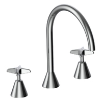 Aurora Star Hob Spa Set - Jumper Valve Chrome