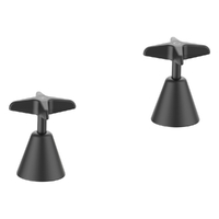 Aurora Star Wall Top Assembly - Jumper Valve Gunmetal (Lf)