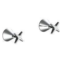 Aurora Star Wall Top Assembly - Jumper Valve Chrome (Lf)