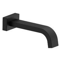 Aviad Wall Outlet - Bath - 156Mm Matt Black