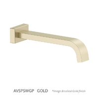 Aviad Wall Outlet - Bath - 214Mm Gold