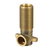 15OD X 15MI Winged Connector Spurred Brass 