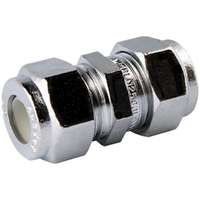 15C X 15C Chrome Union C X C Nylon Compression Brass