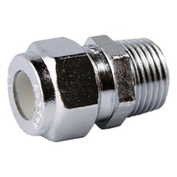 Nylon Compression Union Chrome Plated 20MI X 20C LF