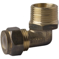 20MI X 15C Elbow MI X C Reducing Nylon Compression Brass