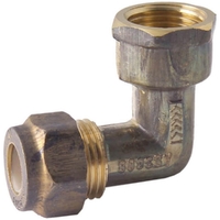 20FI X 20C Elbow FI X C Nylon Compression Brass
