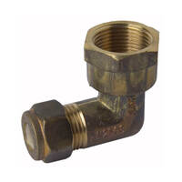 15FI X 20C Nylon Compression Elbow Reducing Brass 