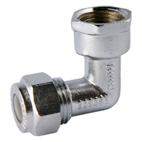 Nylon Compression Elbow Chrome Plated 20FI X 20C LF