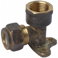 20FI X 20C Elbow FI X C Lugged Nylon Compression Brass