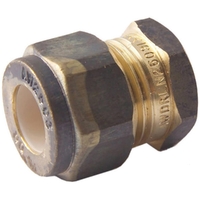 15mm Stop End Nylon Compression Brass