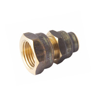 10FI X 15C Flared Compression Union Brass 