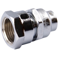 15mm FI X 15mm FL Flared Compression Union Chrome