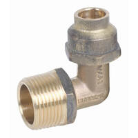 20MI X 15C Flared Compression Elbow Reducing Brass 