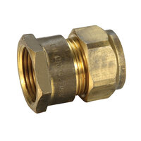 20FI X 20C Copper Compression Union Brass