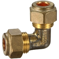 15C X 15C Elbow C X C Copper Compression Brass