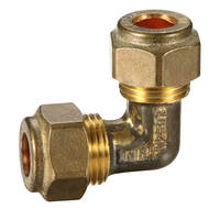20C X 20C Copper Compression Elbow Brass 