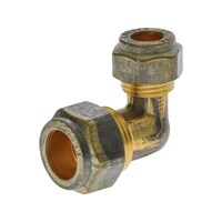 20C X 15C Copper Compression Elbow Reducing Brass 
