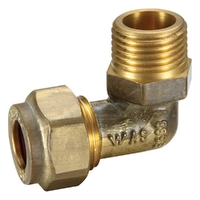 Copper Compression Elbow BR 15MI X 15C LF