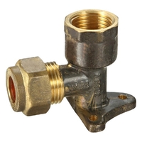 Copper Compression Elbow Lugged BR 15FI X 15C LF