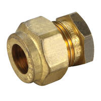 20mm Copper Compression Stop End Brass