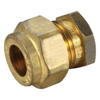 Copper Compression Stop End BR 20MM LF