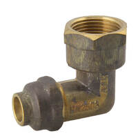 20FI X 15C Flared Compression Elbow Reducing Brass 