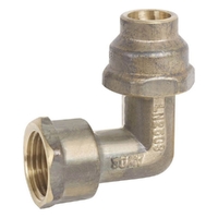 Flared Compression Elbow Brass 40FI X 40C LF